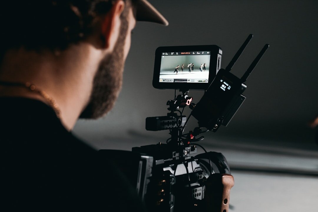filmmaker using camera