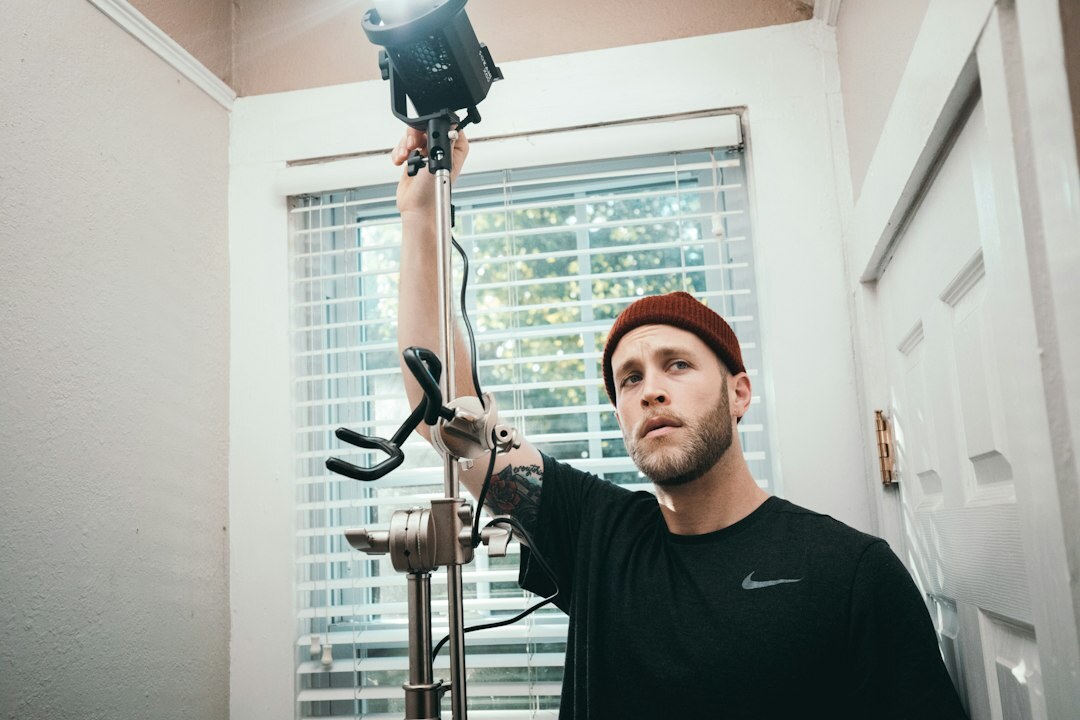 filmmaker directing on set